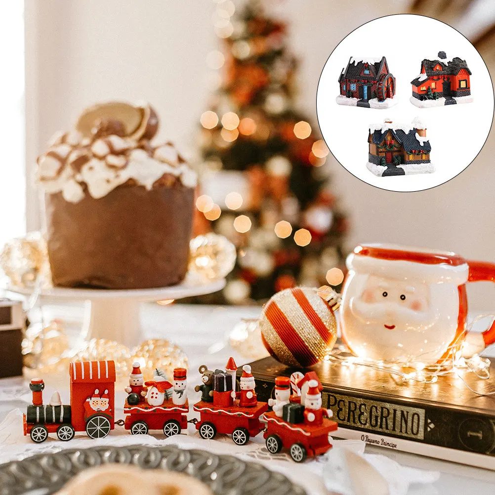 3Pcs Christmas Decorative Micro Decoration Resin Luminous Craft for Holiday Season Party Indoor Outdoor Use
3Pcs Christmas Decorative Micro Decoration Resin Luminous Craft for Holiday Season Party Indoor Outdoor Use