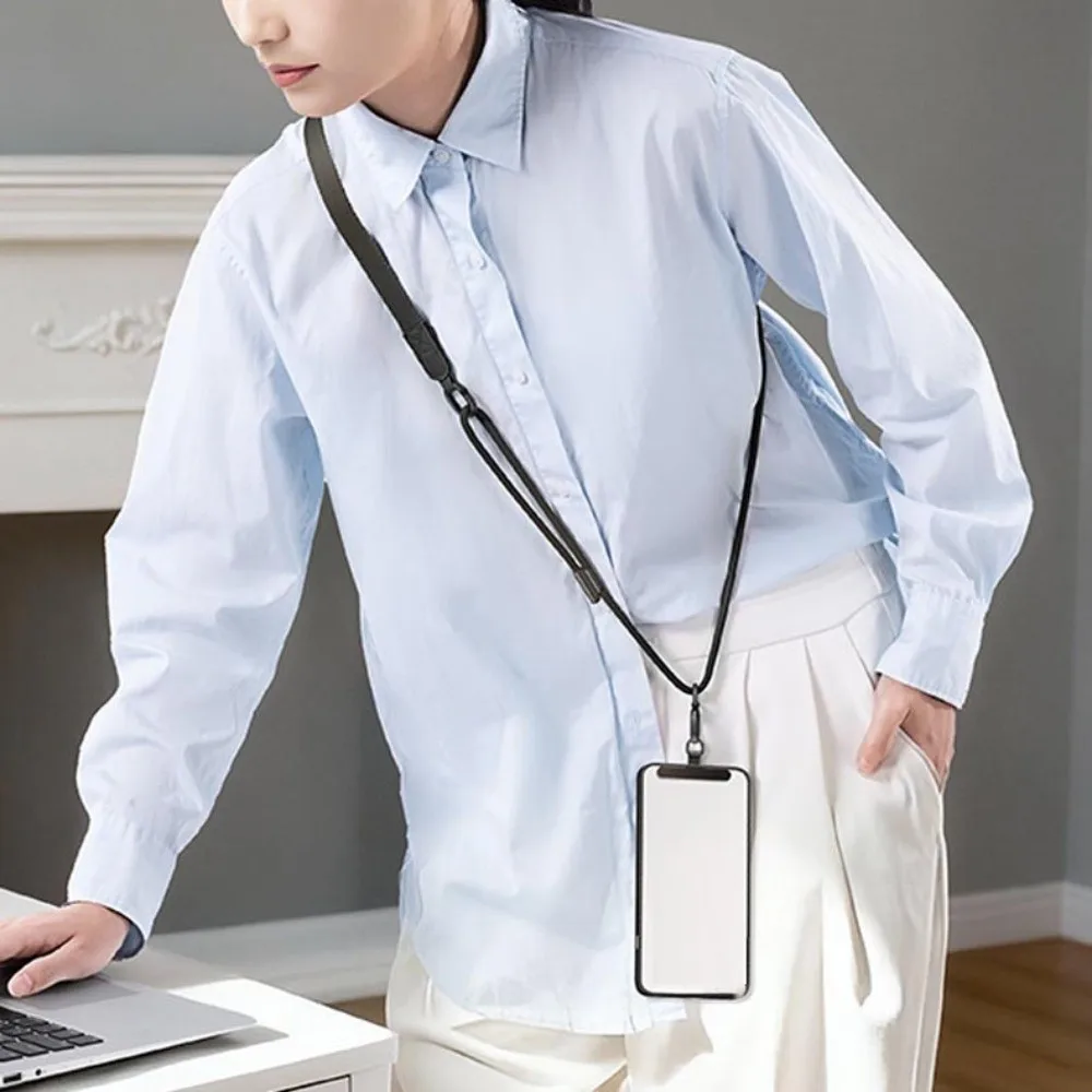 Регулируемый ремешок для мобильного телефона, длинный подвесной ремешок для телефона через плечо, металлическая пряжка, анти-потерянная цепочка для мобильного телефона для мужчин и женщин
Регулируемый ремешок для мобильного телефона, длинный подвесной ремешок для телефона через плечо, металлическая пряжка, анти-потерянная цепочка для мобильного телефона для мужчин и женщин