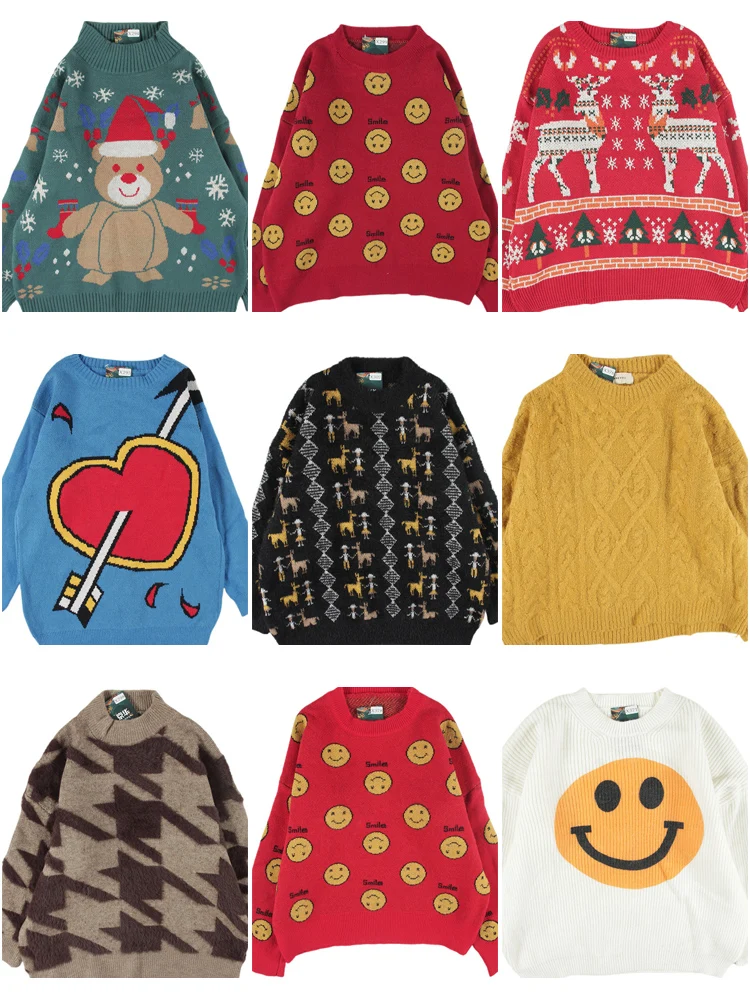 Винтажный свободный крой ex Fair Isle шерстяной свитер Colion Color Blo Pattern Осень Зима Faion Commute Sle Long Sl...
Винтажный свободный крой ex Fair Isle шерстяной свитер Colion Color Blo Pattern Осень Зима Faion Commute Sle Long Sl...