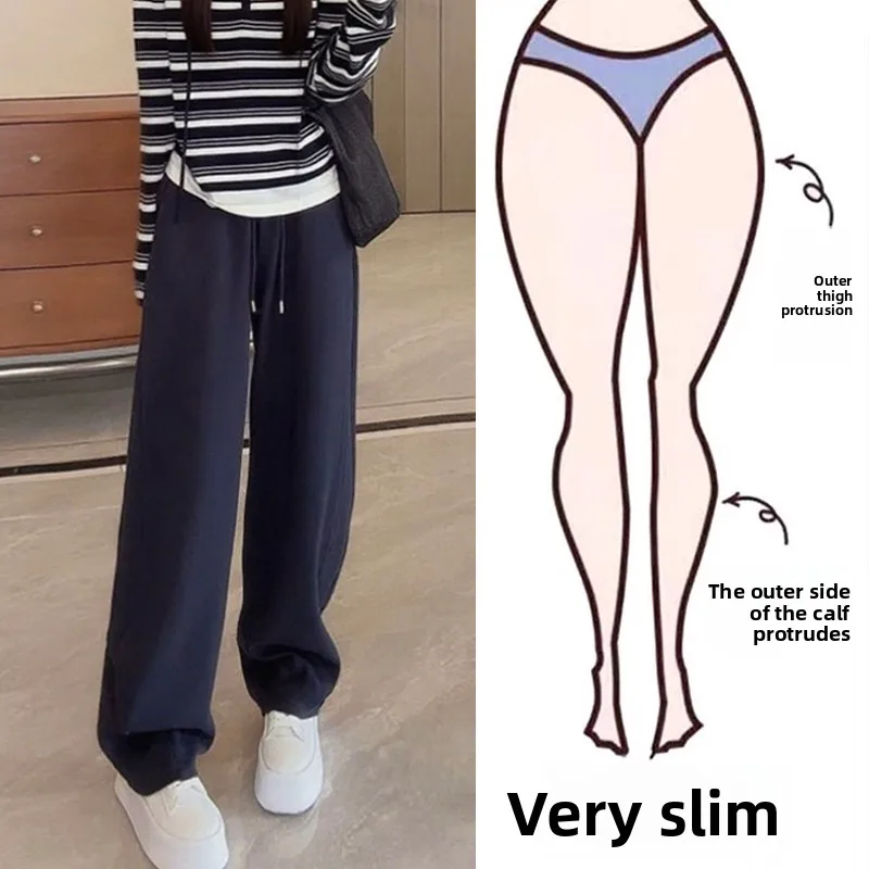 plus Size High Waist Straight Leg Wide Leg Pants Women Casual Loose Slimming Spring Autumn New Style for Plump Ladies
plus Size High Waist Straight Leg Wide Leg Pants Women Casual Loose Slimming Spring Autumn New Style for Plump Ladies