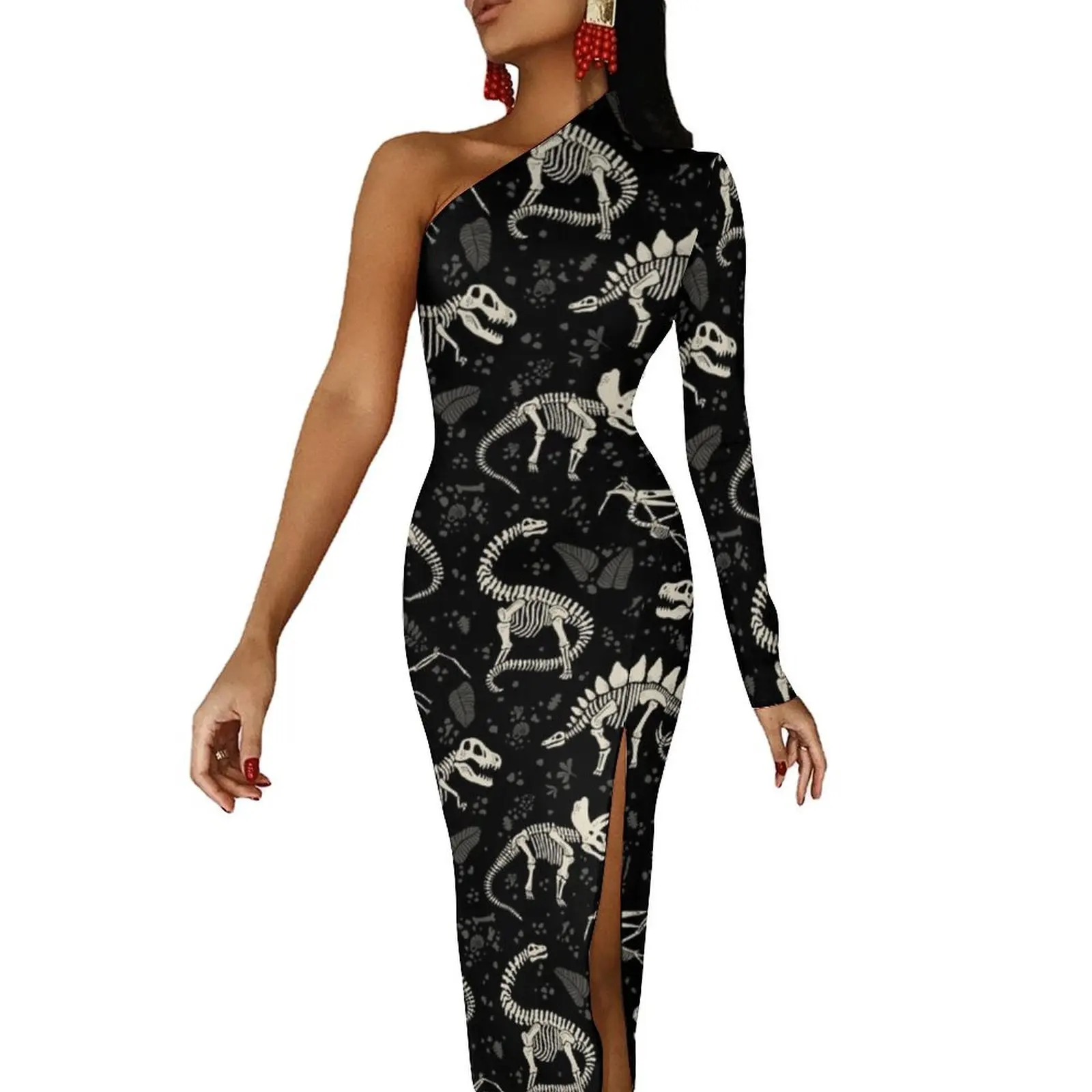 Excavated Dinosaur Fossils Half Dleeve Split Dress women formal occasion dresses party dresses woman
Excavated Dinosaur Fossils Half Dleeve Split Dress women formal occasion dresses party dresses woman