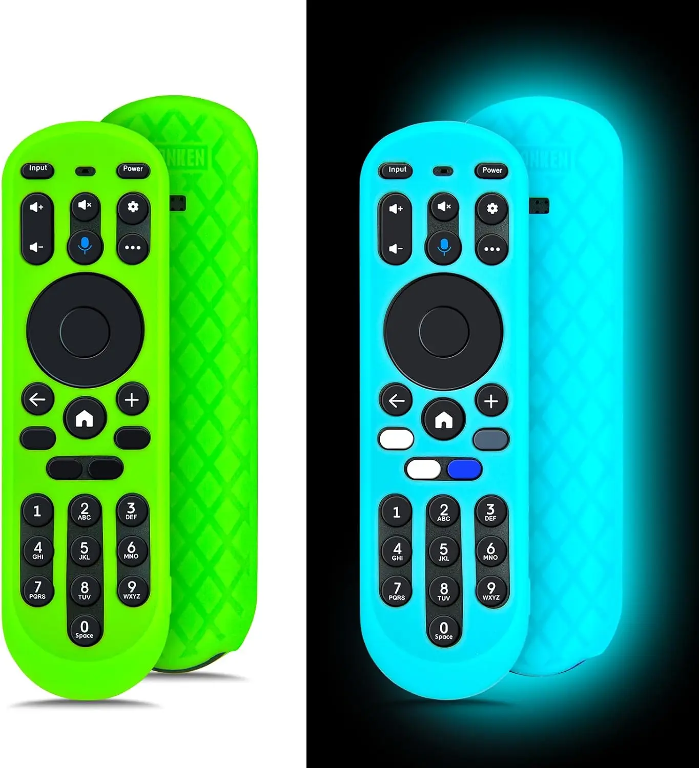 Комплект из 2 светящихся силиконовых чехлов для пультов дистанционного управления Xumo TV 764f0000100, CP-RC1NA-23, MG3-R34010, чехол для Pioneer Xfinity Element Spectrum Re
Комплект из 2 светящихся силиконовых чехлов для пультов дистанционного управления Xumo TV 764f0000100, CP-RC1NA-23, MG3-R34010, чехол для Pioneer Xfinity Element Spectrum Re