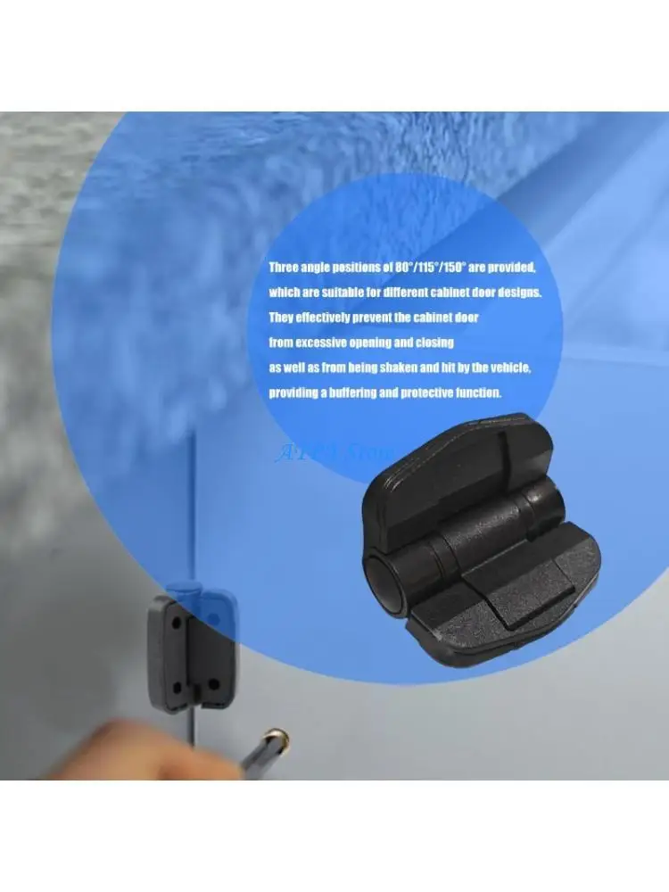 U13C Secure Stop Hinge For RVs Boat Campers Toolbox Doors Adjustable Positioning Easy Installation 80°115°150°
U13C Secure Stop Hinge For RVs Boat Campers Toolbox Doors Adjustable Positioning Easy Installation 80°115°150°