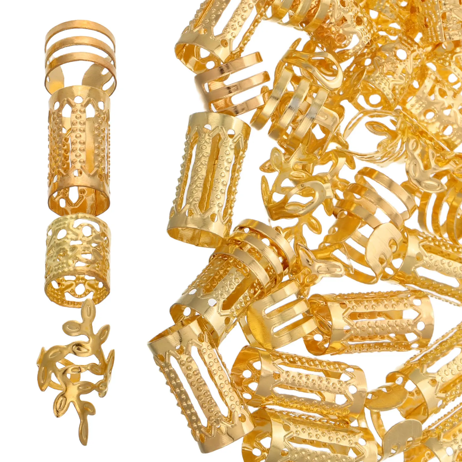 40 шт. металлических кольца-заколок для косичек, пустотелые кольца для дредов, для самостоятельного изготовления украшений для волос в стиле викингов, женские аксессуары, декор
40 шт. металлических кольца-заколок для косичек, пустотелые кольца для дредов, для самостоятельного изготовления украшений для волос в стиле викингов, женские аксессуары, декор