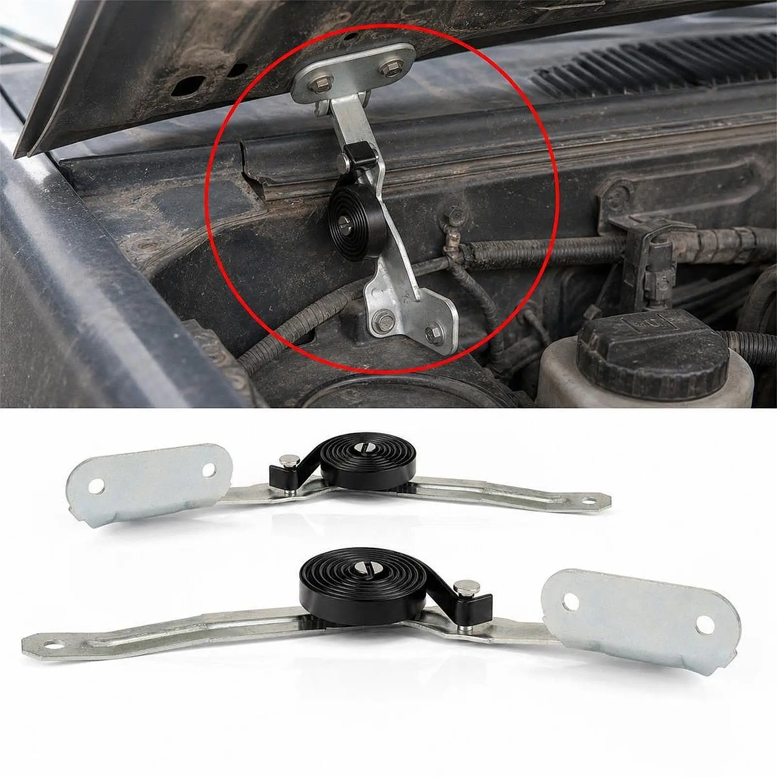 Front Hood Hinge Driver Professional Replacement Accessory Pair for Ford Pickup 1990-1997
Front Hood Hinge Driver Professional Replacement Accessory Pair for Ford Pickup 1990-1997
