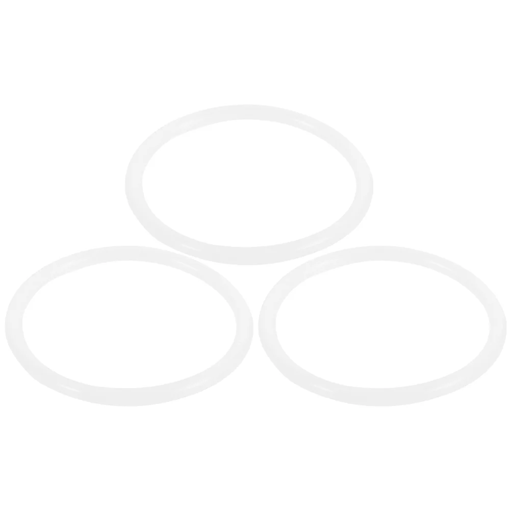 3 Pcs Crystal Bowl Washer Sound Rubber Rings Singing Musical Instrument for Tibetan Gasket White
3 Pcs Crystal Bowl Washer Sound Rubber Rings Singing Musical Instrument for Tibetan Gasket White