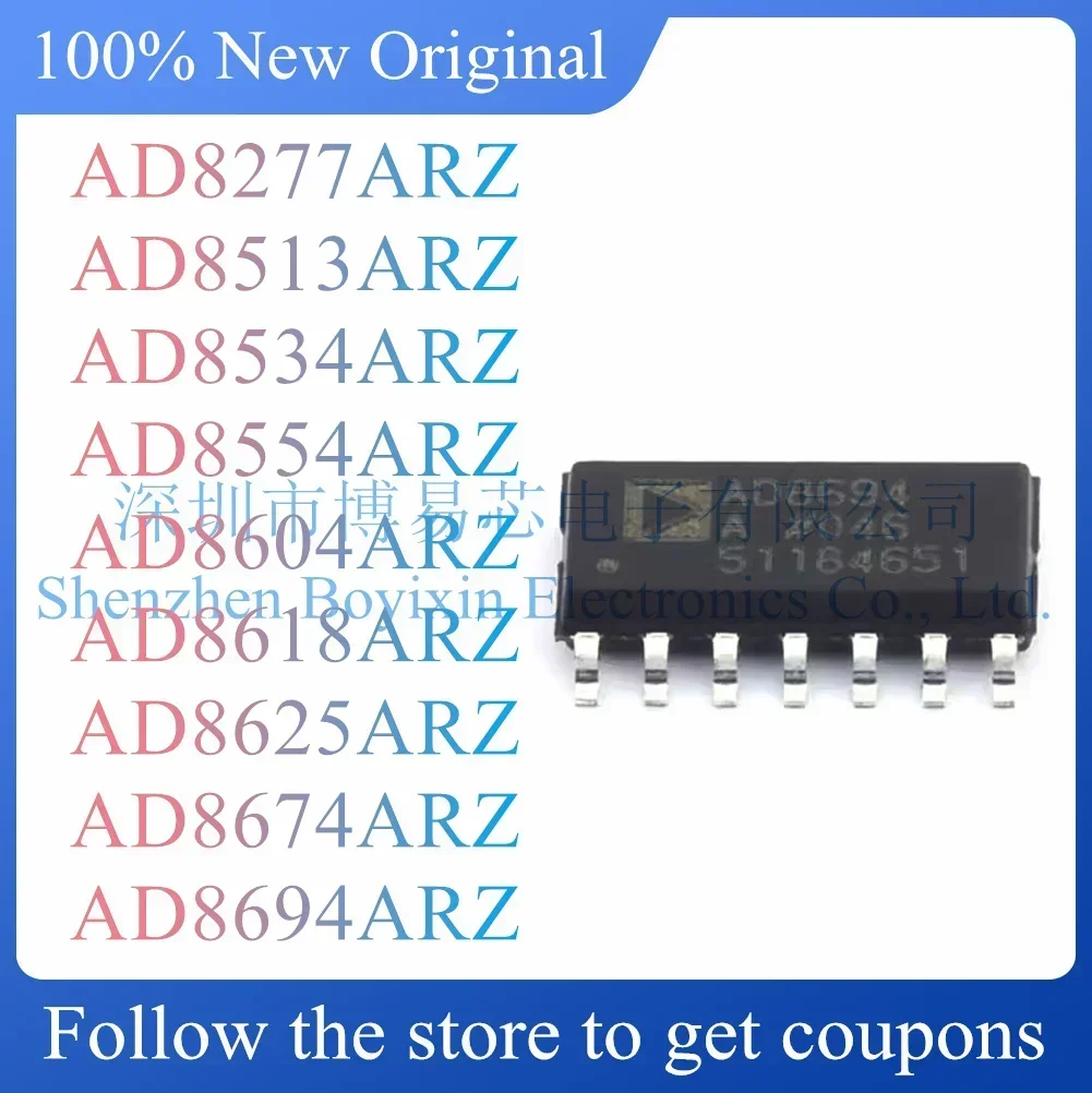 NEW AD8277ARZ AD8513ARZ AD8534ARZ AD8554ARZ AD8604ARZ AD8618ARZ AD8625ARZ AD8674ARZ AD8694ARZ
NEW AD8277ARZ AD8513ARZ AD8534ARZ AD8554ARZ AD8604ARZ AD8618ARZ AD8625ARZ AD8674ARZ AD8694ARZ