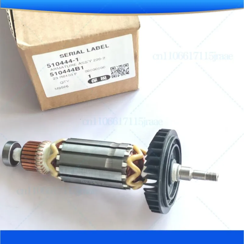 Для угловой шлифовальной машины Makita M9506B, M9508B, M9512B Универсальный ротор двигателя 510444-1
Для угловой шлифовальной машины Makita M9506B, M9508B, M9512B Универсальный ротор двигателя 510444-1