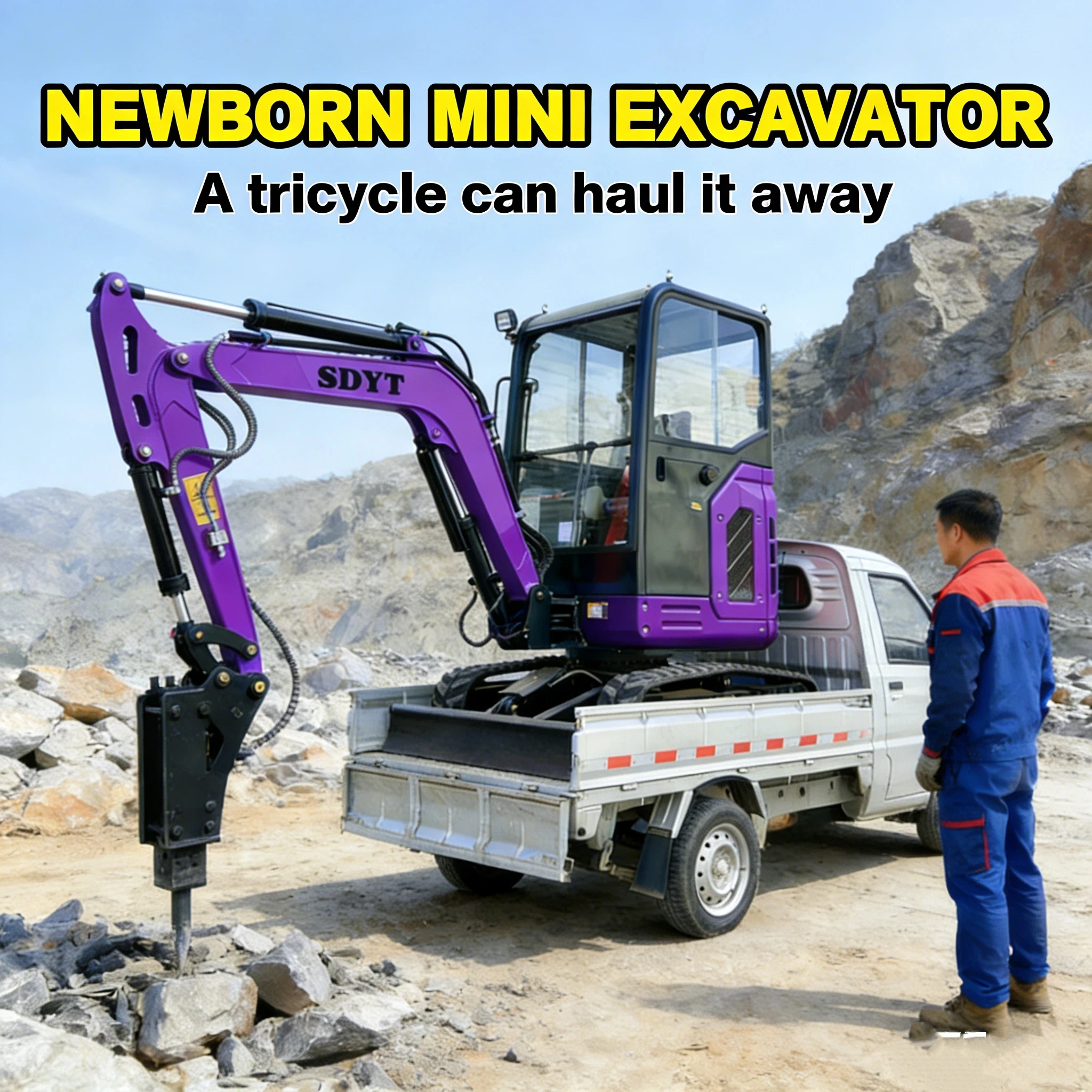 Hot 1.2 Ton Mini Excavator With Quick Attachments Epa Certified Farm Digger Free Shipping Worldwide Customized
Hot 1.2 Ton Mini Excavator With Quick Attachments Epa Certified Farm Digger Free Shipping Worldwide Customized