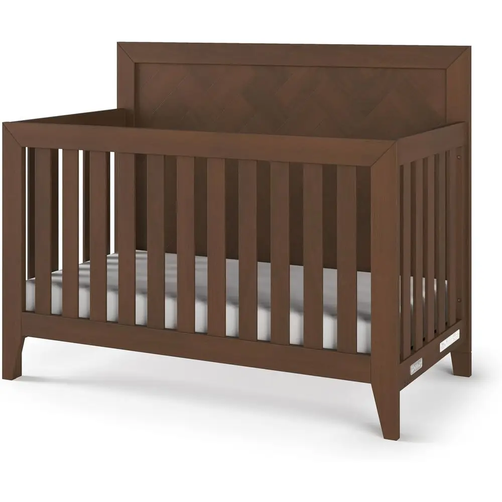 4-in-1 Wooden Crib Converts to Toddler Bed, Daybed, Full-Size Bed, Adjustable Mattress Heights, Non-Toxic Finish
4-in-1 Wooden Crib Converts to Toddler Bed, Daybed, Full-Size Bed, Adjustable Mattress Heights, Non-Toxic Finish