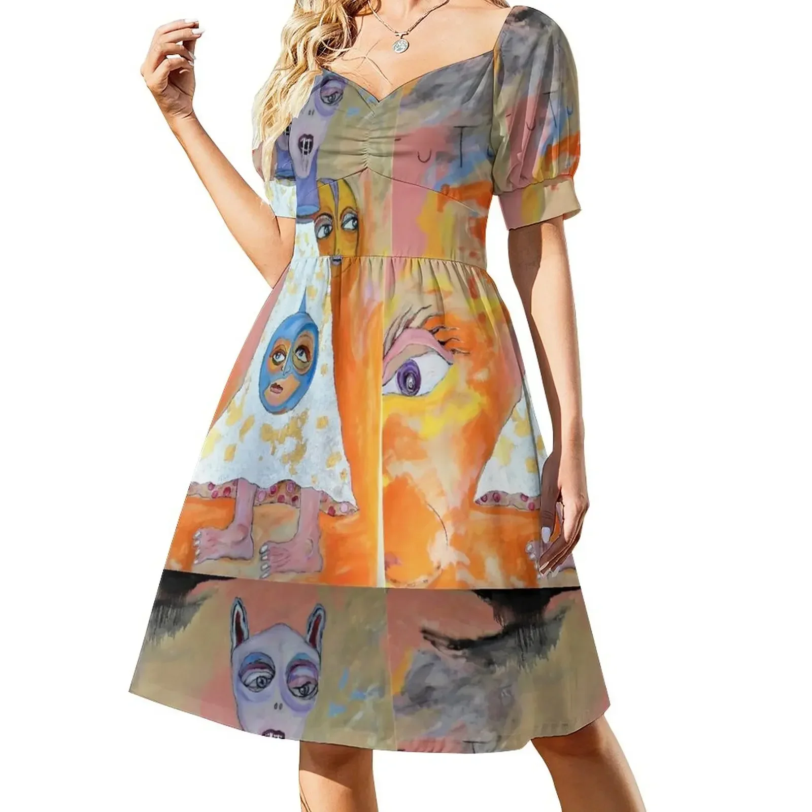 Tutu Short-Sleeved Dress elegant women's dresses sale Party dresses dresses for woman Women's long dress Dress
Tutu Short-Sleeved Dress elegant women's dresses sale Party dresses dresses for woman Women's long dress Dress