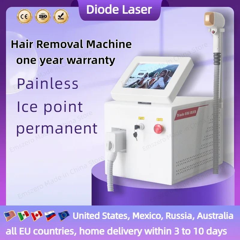 Portable 808 3wave Diode Permanent Hair Remove Fast Depilation Painfree Follicle Penetration Skin Rejuvenation Device
Portable 808 3wave Diode Permanent Hair Remove Fast Depilation Painfree Follicle Penetration Skin Rejuvenation Device
