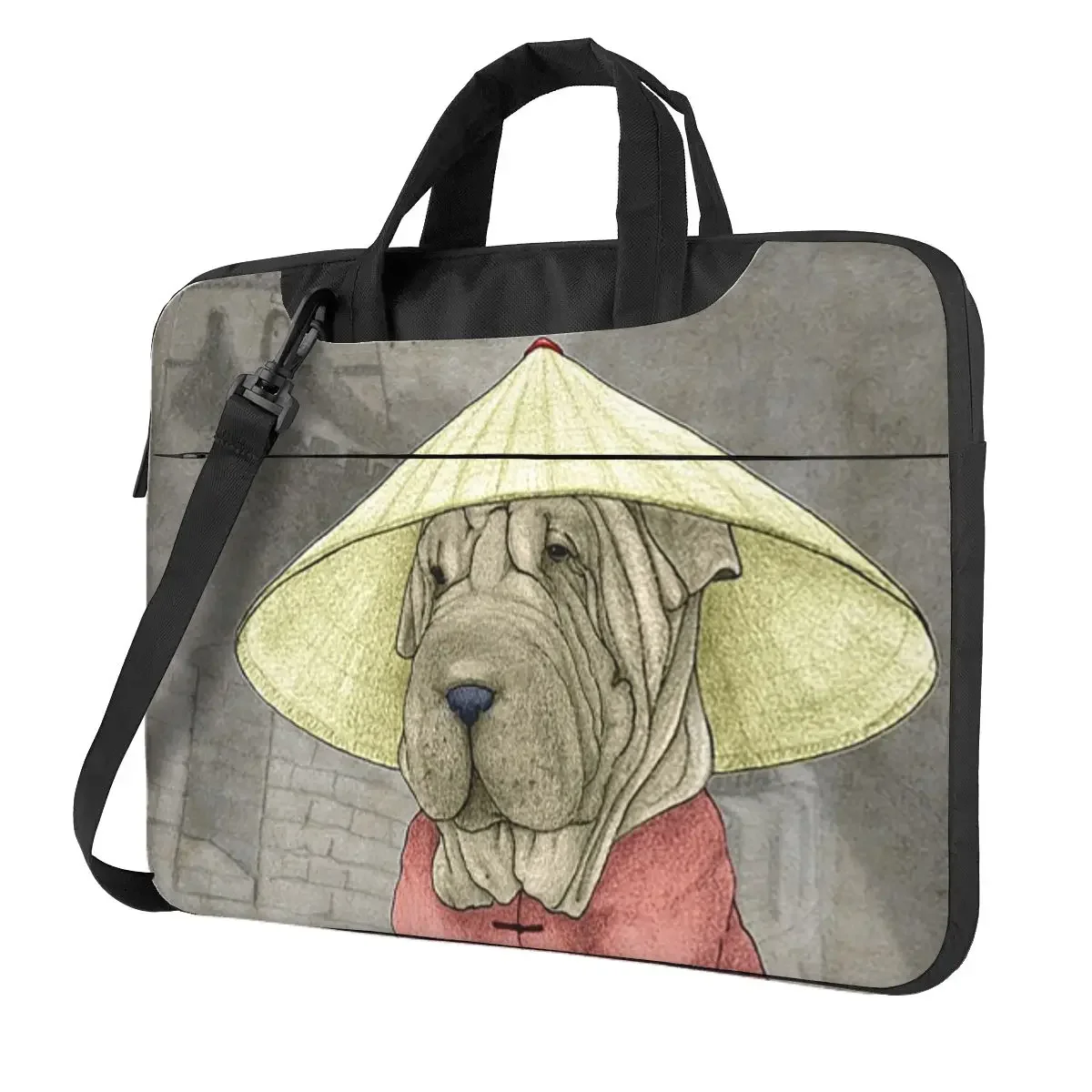 Shar Pei On The Great Wall Crossbody Laptop Bag Case Computer Bag 13 14 15.6 Inch Notebook Pouch for Macbook Pro Lenovo
Shar Pei On The Great Wall Crossbody Laptop Bag Case Computer Bag 13 14 15.6 Inch Notebook Pouch for Macbook Pro Lenovo