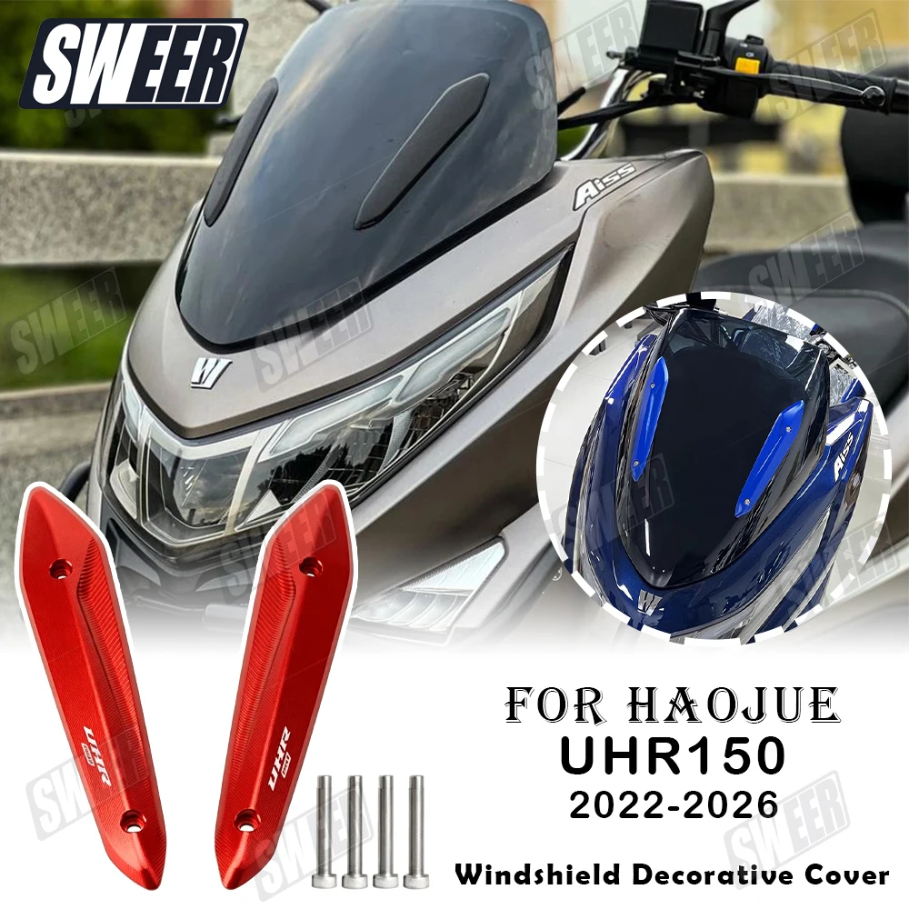 Motorcycle Windshield Decorative Guards Fit For HAOJUE UHR150 2022-2026 Modification Front Windshield Cover Accessories
Motorcycle Windshield Decorative Guards Fit For HAOJUE UHR150 2022-2026 Modification Front Windshield Cover Accessories