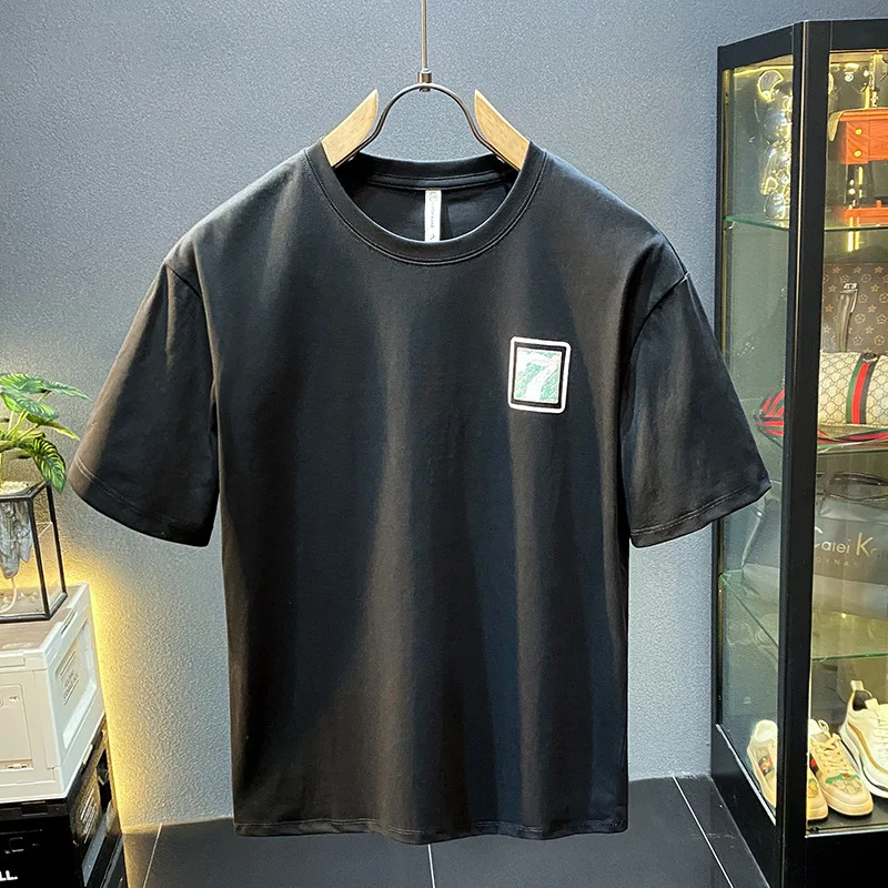 2025 summer new men's breathable short sleeved T-shirt, high-end casual half sleeved shirt, trendy and versatile shirt
2025 summer new men's breathable short sleeved T-shirt, high-end casual half sleeved shirt, trendy and versatile shirt