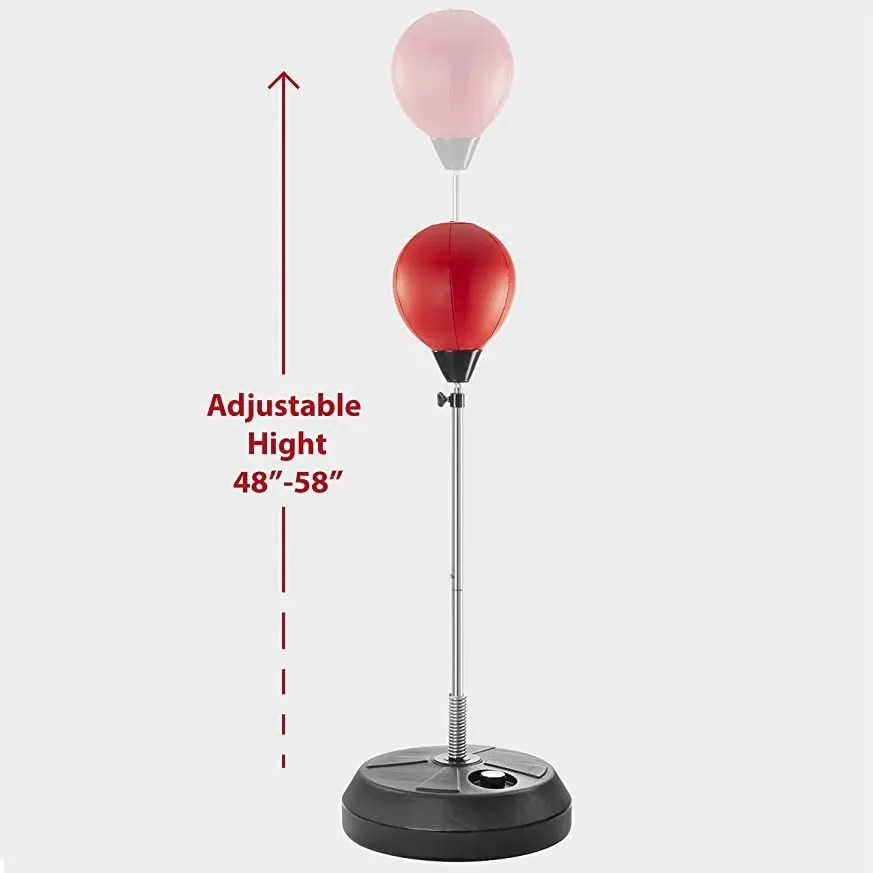 Best Seller Adults Kids Pvc Adjustable Punching Bags Sand Bags Custom Boxing Punching Bag With Stand Manufacturers for Salesprom
Best Seller Adults Kids Pvc Adjustable Punching Bags Sand Bags Custom Boxing Punching Bag With Stand Manufacturers for Salesprom