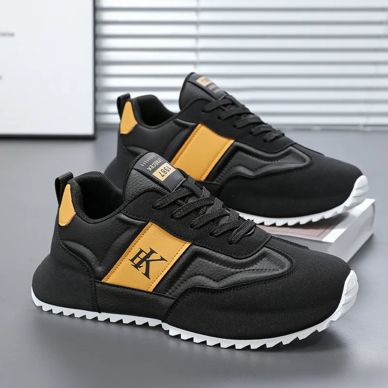 Platform Sneakers for Men Comfortable Lace-up Casual Walking Shoes Outdoor Sports Shoes Men Fashion Luxury Design Running Shoes
Platform Sneakers for Men Comfortable Lace-up Casual Walking Shoes Outdoor Sports Shoes Men Fashion Luxury Design Running Shoes