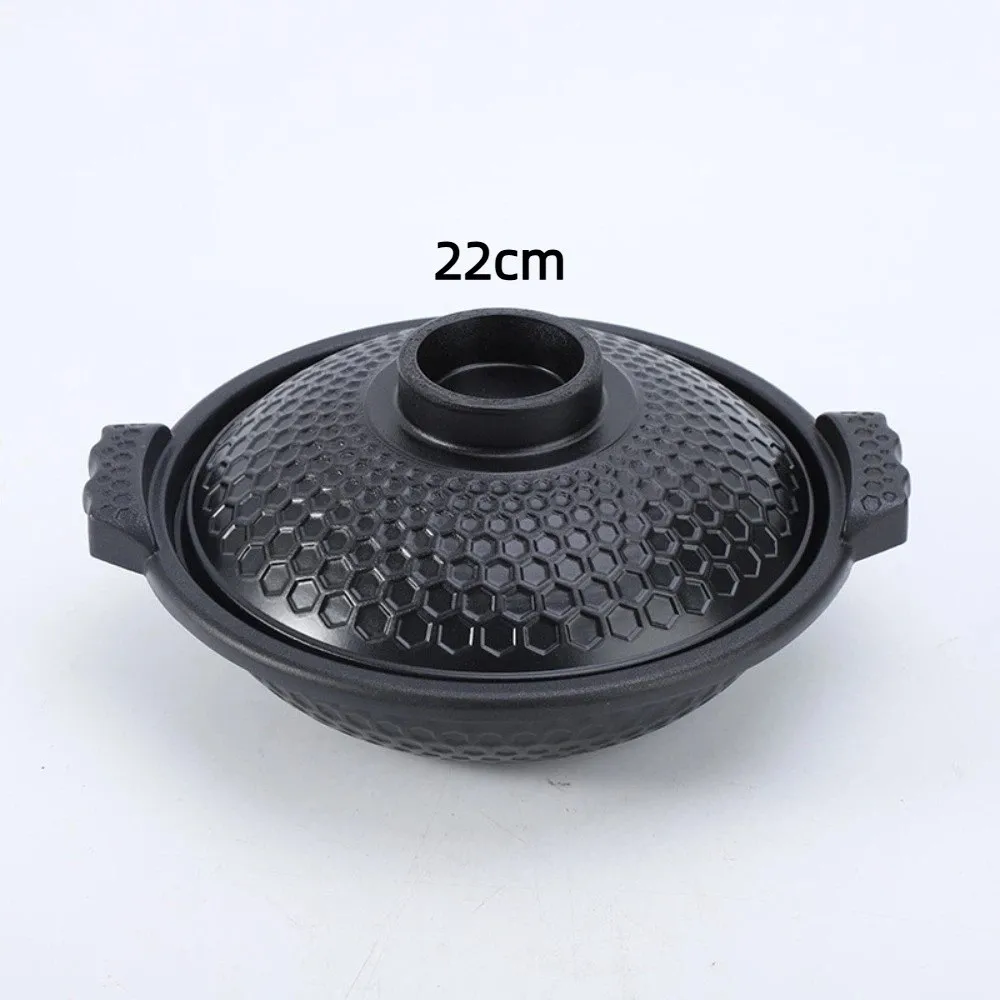 Aluminum Alloy Honeycomb Casserole Pot with Lid Heat Resistant Casserole Stew Pot Cooking Tools Non Stick Korean Stockpot
Aluminum Alloy Honeycomb Casserole Pot with Lid Heat Resistant Casserole Stew Pot Cooking Tools Non Stick Korean Stockpot