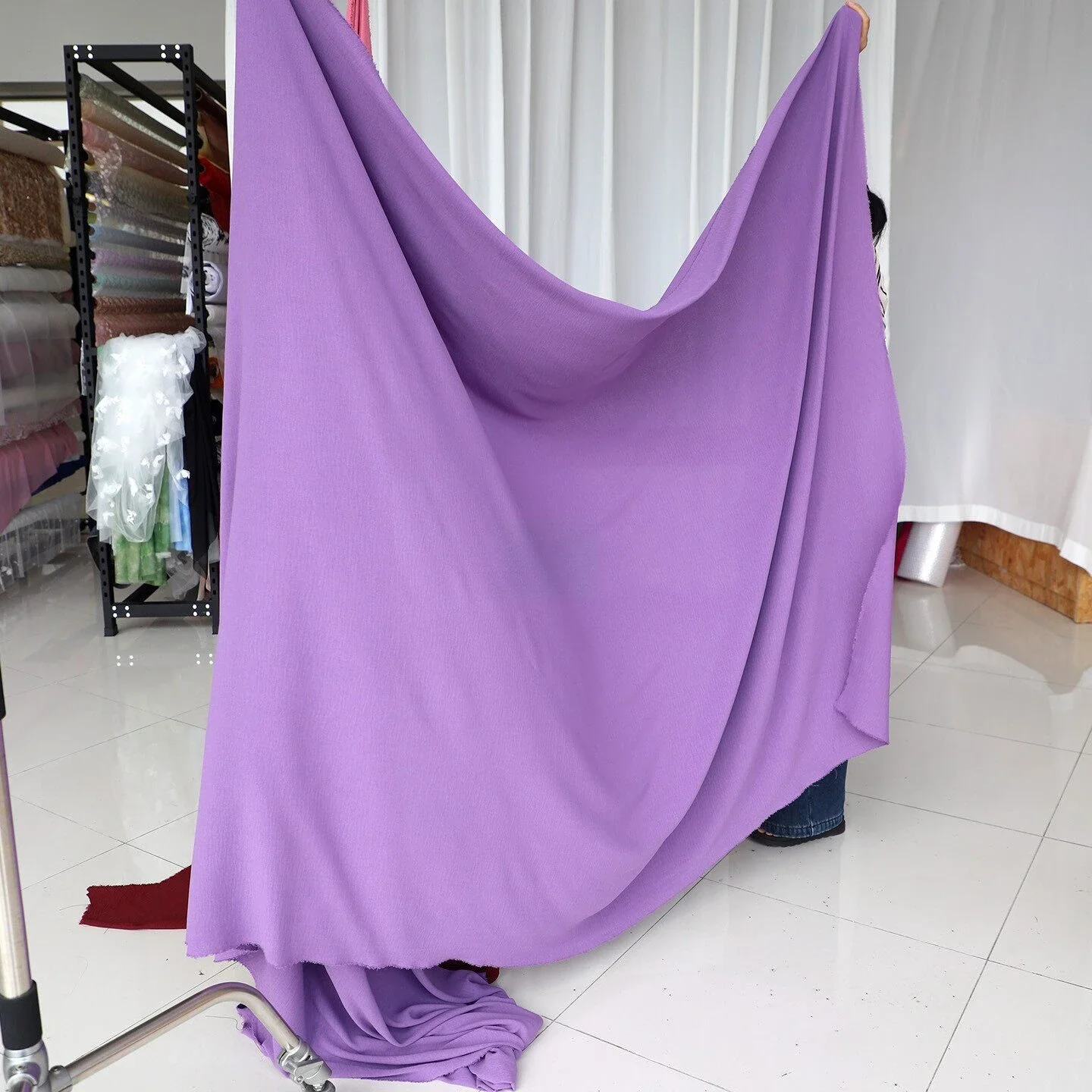 Retro Purple Stretch Fabric DIY Elegant Decor Material for Wedding Scene Decoration Beautiful Backdrop Props
Retro Purple Stretch Fabric DIY Elegant Decor Material for Wedding Scene Decoration Beautiful Backdrop Props