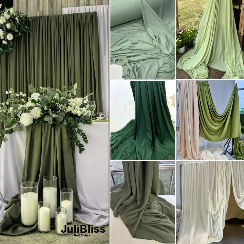 Dark Olive Green Fabric Draperies for Wedding Decor Curtains Tablecloth Backdrops Dress Cloth DIY Sewing Material Wide 170cm
Dark Olive Green Fabric Draperies for Wedding Decor Curtains Tablecloth Backdrops Dress Cloth DIY Sewing Material Wide 170cm