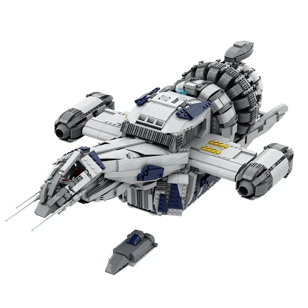 Gobricks MOC Firefly Serenity Movie Series Model Bricks Firefly Spaceship Fighter DIY Building Block Set Toys For Birthday Gift
Gobricks MOC Firefly Serenity Movie Series Model Bricks Firefly Spaceship Fighter DIY Building Block Set Toys For Birthday Gift