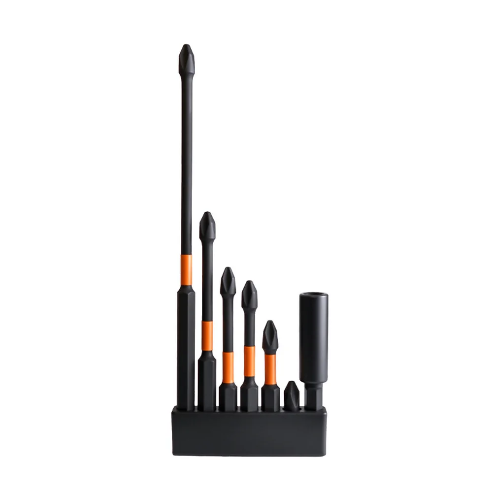 Набор из 6 магнитных насадок для отвертки 25-150 мм, противоскользящие насадки для электродрели, крестовые насадки с соединительным стержнем для электроинструмента
Набор из 6 магнитных насадок для отвертки 25-150 мм, противоскользящие насадки для электродрели, крестовые насадки с соединительным стержнем для электроинструмента