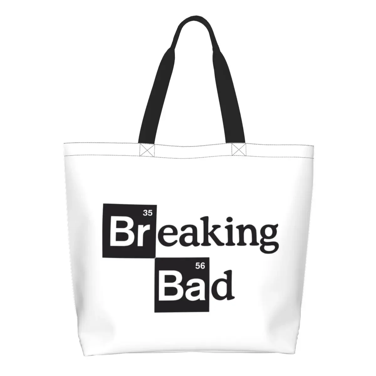 Модная большая сумка с логотипом Breaking Bad для покупок, переработка ТВ-шоу, Heisenberg, продуктовая холщовая сумка-шоппер, сумка на плечо
Модная большая сумка с логотипом Breaking Bad для покупок, переработка ТВ-шоу, Heisenberg, продуктовая холщовая сумка-шоппер, сумка на плечо