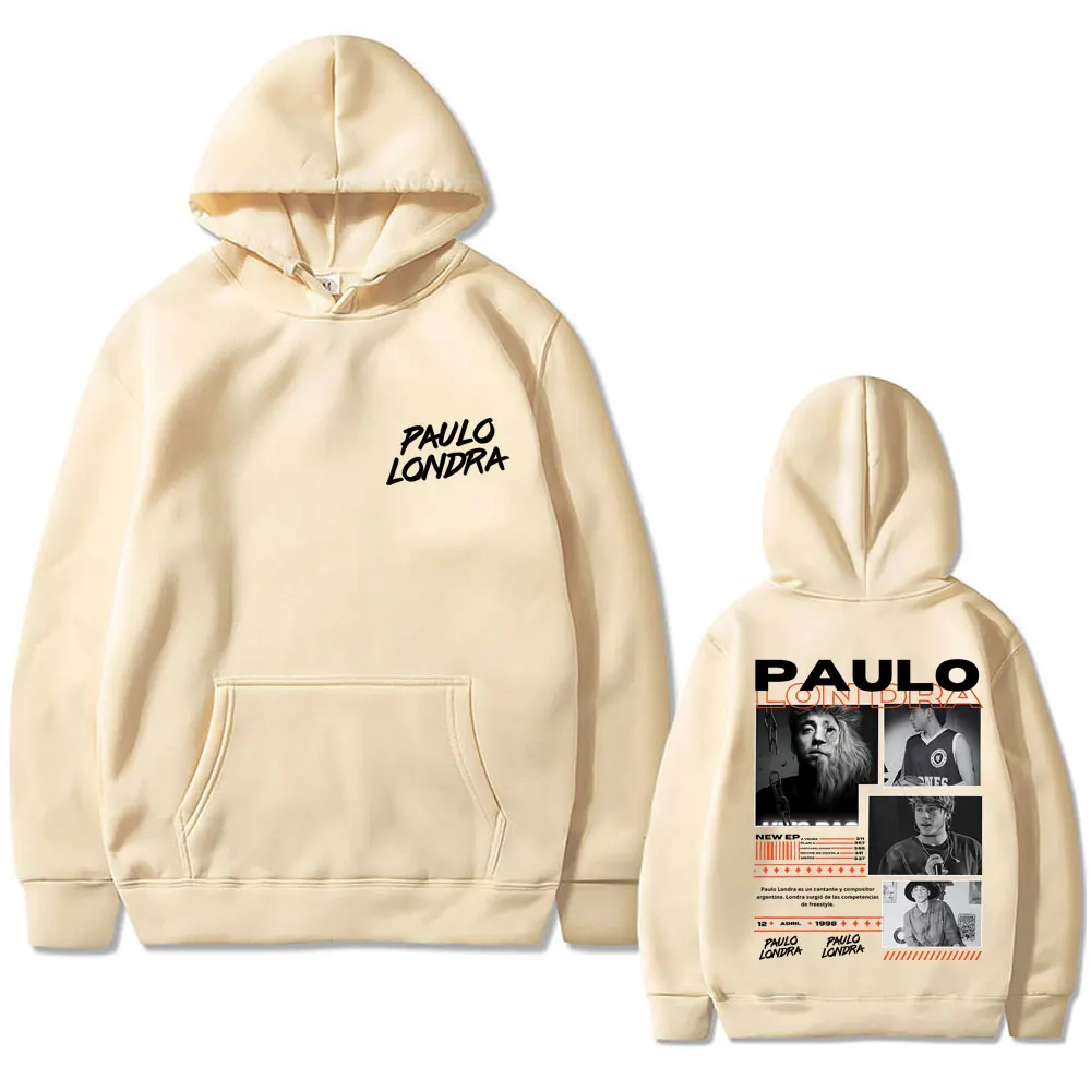 Rapper Paulo Londra 2025 Hoodie Male Casual Fashion Vintage Sweatshirt Men Women Hip Hop Oversized Pullovers Harajuku Streetwear
Rapper Paulo Londra 2025 Hoodie Male Casual Fashion Vintage Sweatshirt Men Women Hip Hop Oversized Pullovers Harajuku Streetwear