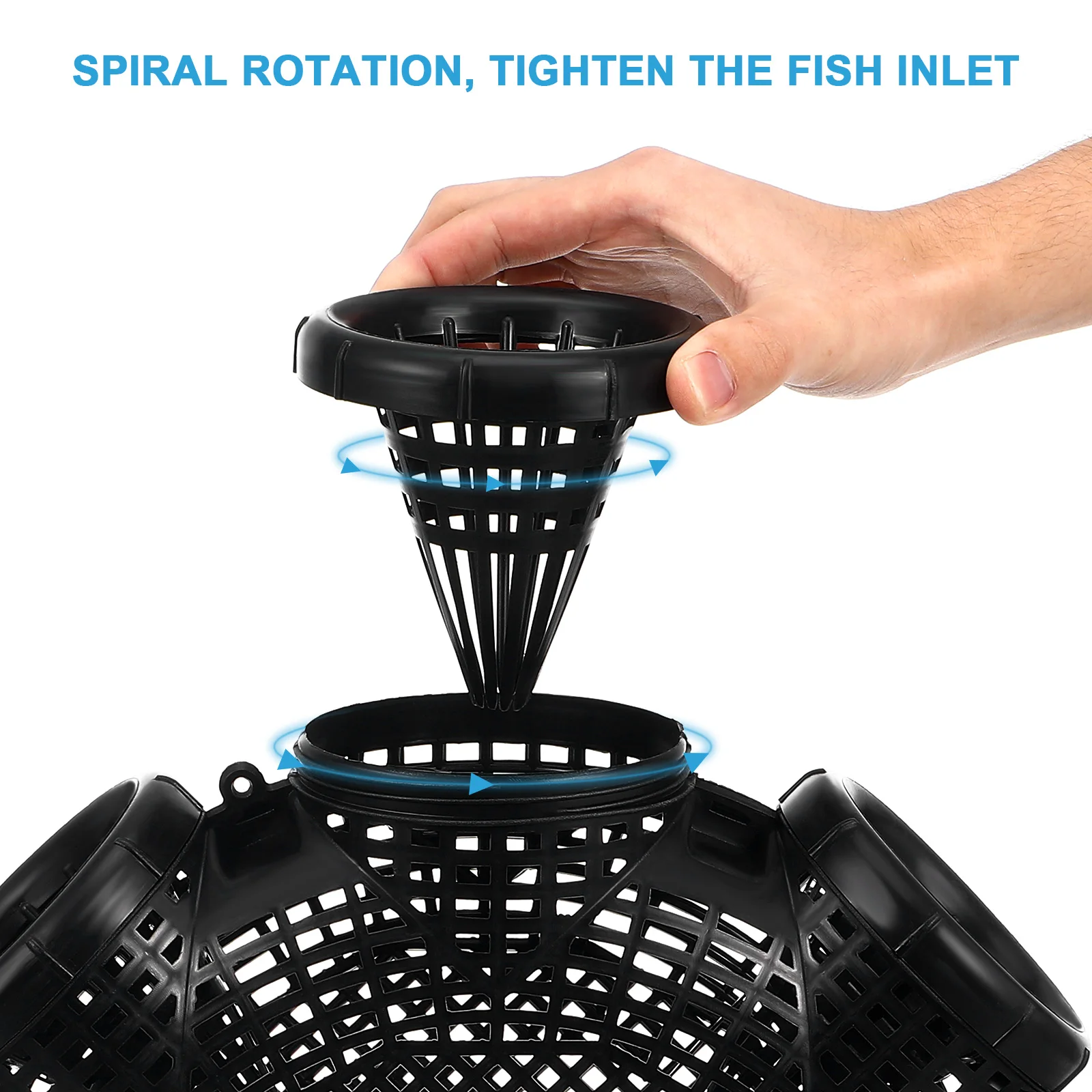 1pc Eel Basket Fish Trap Crab Lobster Shrimp Cage Reusable Portable Saltwater Breathable Durable Seafood Fishing Gear Catcher
1pc Eel Basket Fish Trap Crab Lobster Shrimp Cage Reusable Portable Saltwater Breathable Durable Seafood Fishing Gear Catcher
