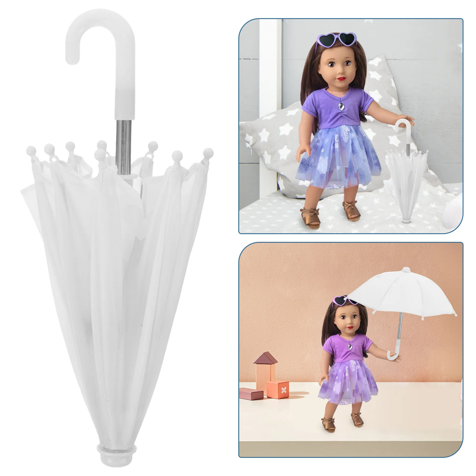 2 Pcs Mini Umbrella Photography Prop Miniature Decorative Umbrellas for Hanging Figurine Toy House Decorate Micro Scene
2 Pcs Mini Umbrella Photography Prop Miniature Decorative Umbrellas for Hanging Figurine Toy House Decorate Micro Scene