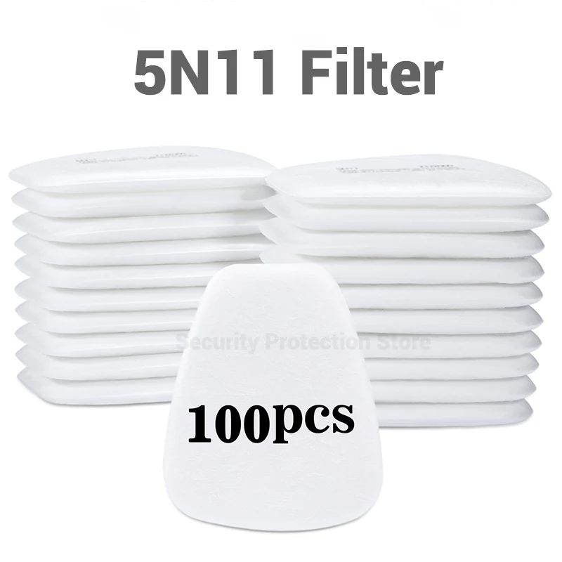 5N11 Cotton Filters For 6200/7502/6800 Dust Gas Mask Accessories Painting Spraying Replaceable Filtering
5N11 Cotton Filters For 6200/7502/6800 Dust Gas Mask Accessories Painting Spraying Replaceable Filtering