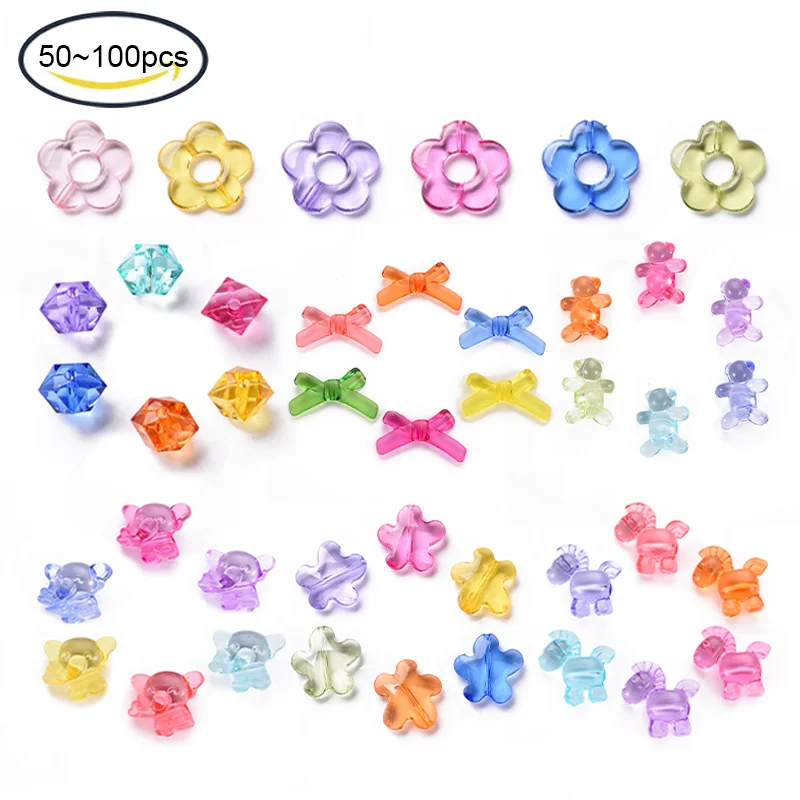 50~100PCS Transparent Acrylic Beads Faceted Polygon Mixed Color 8x10x9mm Hole: 1.6mm
50~100PCS Transparent Acrylic Beads Faceted Polygon Mixed Color 8x10x9mm Hole: 1.6mm