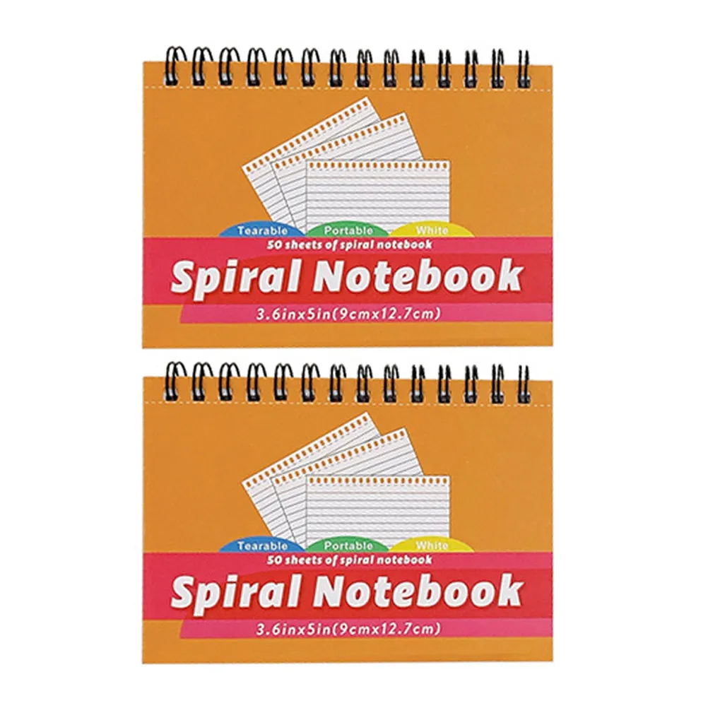2 Multi Use Memo Pads Portable Spiral Notebooks Smooth Paper Notecards for Daily Planning Schedules Reminders Students Offices
2 Multi Use Memo Pads Portable Spiral Notebooks Smooth Paper Notecards for Daily Planning Schedules Reminders Students Offices