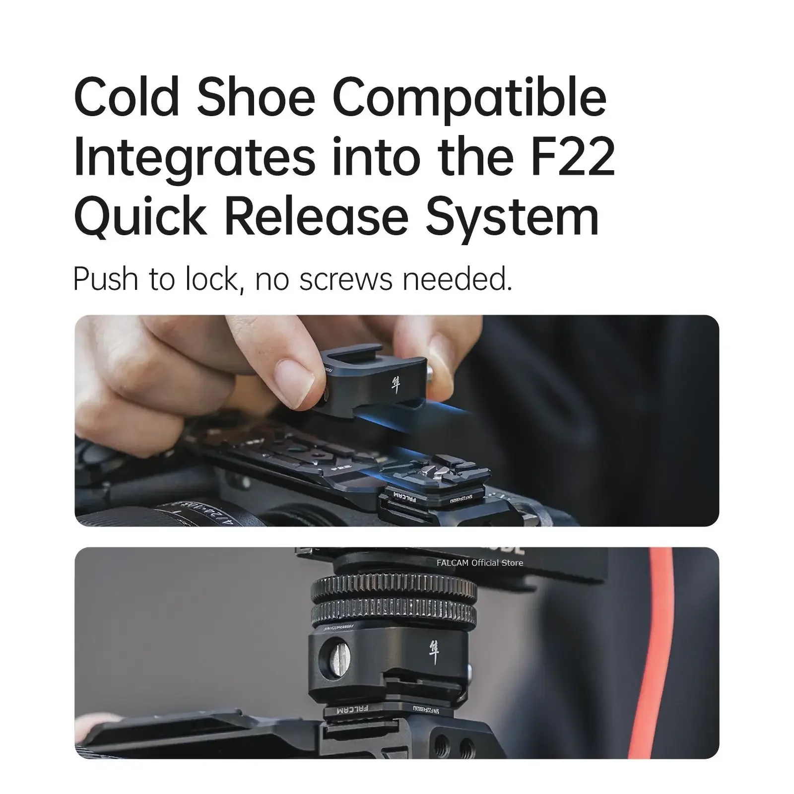 Cold Shoe Adapter Plate Kit Falcam Official F22 Extended Conversion Interface Cold Shoe Mounting Base Photography Accessories
Cold Shoe Adapter Plate Kit Falcam Official F22 Extended Conversion Interface Cold Shoe Mounting Base Photography Accessories