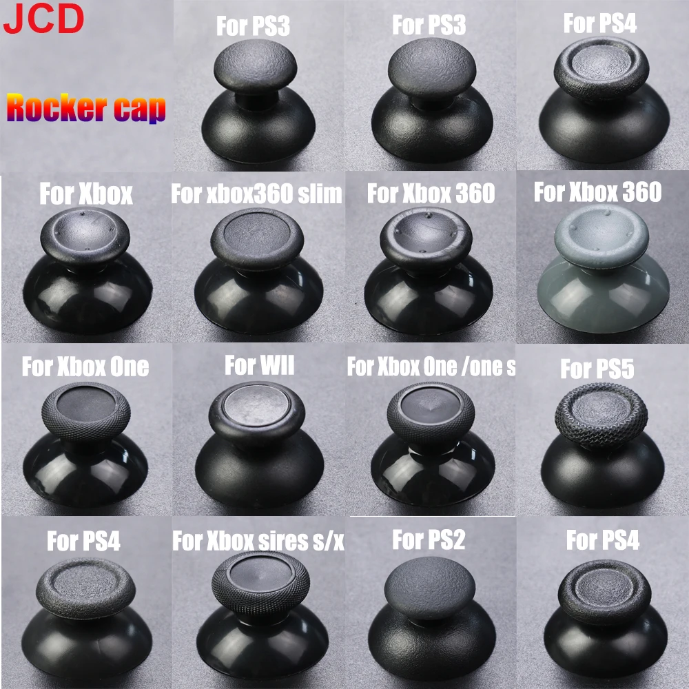 JCD1pcs Replacement Controller Analog Thumbstick Thumb Stick Mushroom Grip Cap Cover For PS2 PS3 PS4 PS5 Xbox one series S X 360
JCD1pcs Replacement Controller Analog Thumbstick Thumb Stick Mushroom Grip Cap Cover For PS2 PS3 PS4 PS5 Xbox one series S X 360