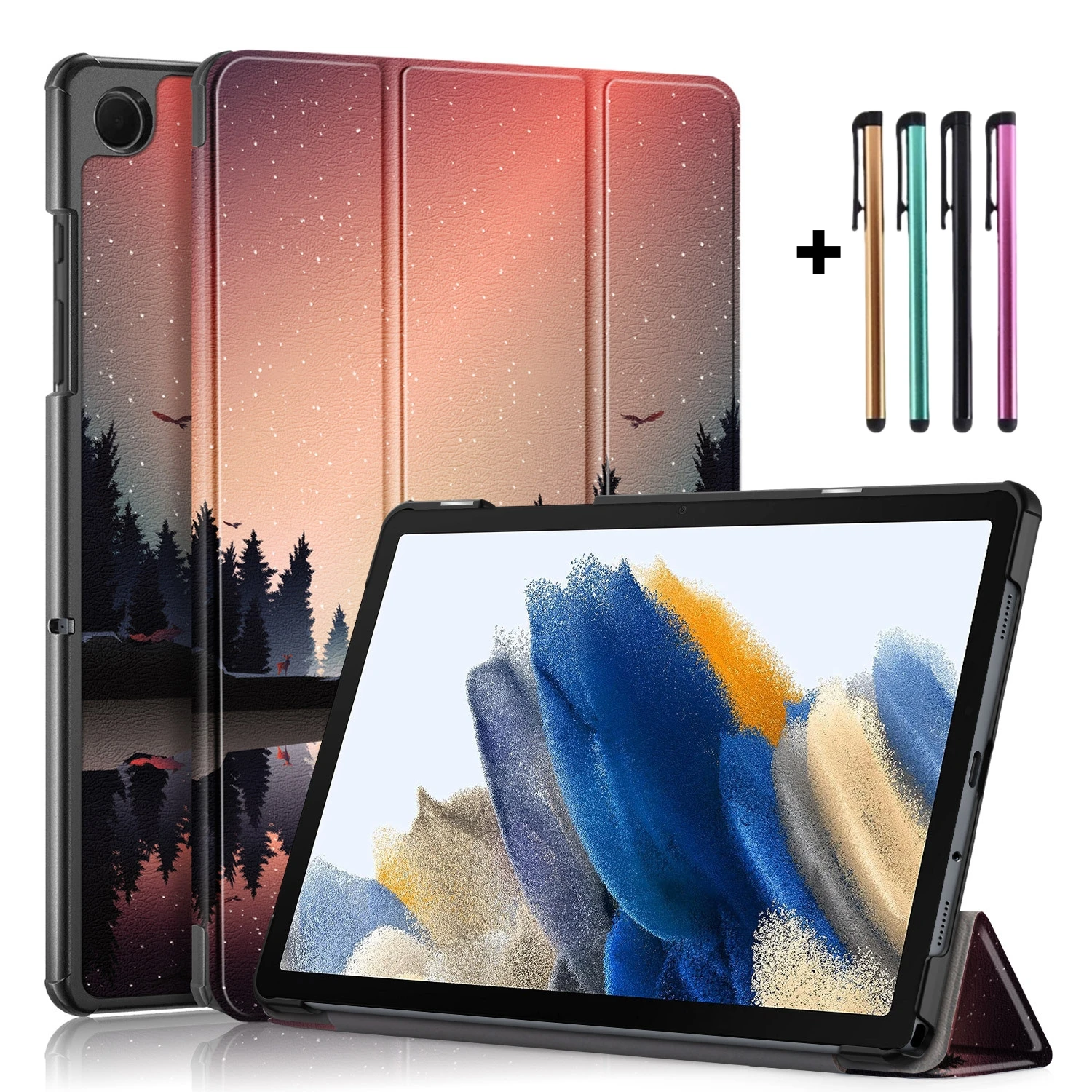 Чехол для Galaxy Tab A9 Plus 11 дюймов, складной откидной чехол-подставка из искусственной кожи для Funda Samsung A9 Plus, чехол для планшета SM X210 X218 X216
Чехол для Galaxy Tab A9 Plus 11 дюймов, складной откидной чехол-подставка из искусственной кожи для Funda Samsung A9 Plus, чехол для планшета SM X210 X218 X216