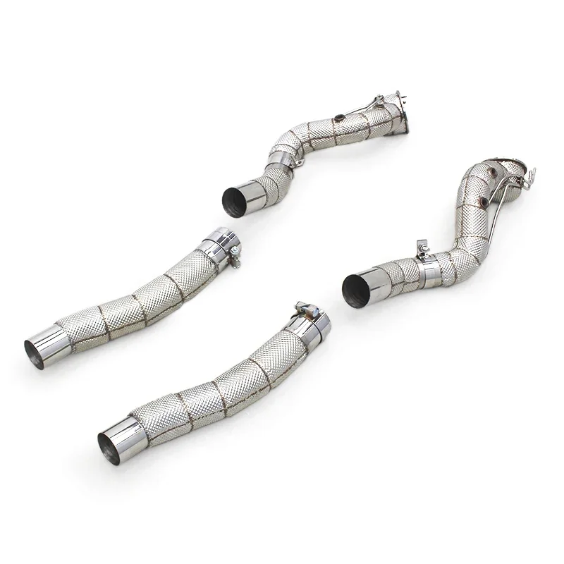 OEM Exhaust Downpipes For Ferrari 812 6.5L V12 2017-2020 Stainless Steel Racing Exhaust Pipe with heat shield Auto Accessories
OEM Exhaust Downpipes For Ferrari 812 6.5L V12 2017-2020 Stainless Steel Racing Exhaust Pipe with heat shield Auto Accessories