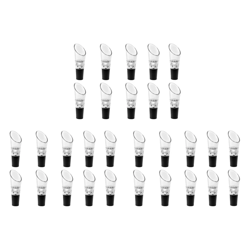 LJL-30 Pack Wine Aerator Pourer,Spout Bottle Stopper Decanter Pourer Aerating Quick Decanter Spout
LJL-30 Pack Wine Aerator Pourer,Spout Bottle Stopper Decanter Pourer Aerating Quick Decanter Spout