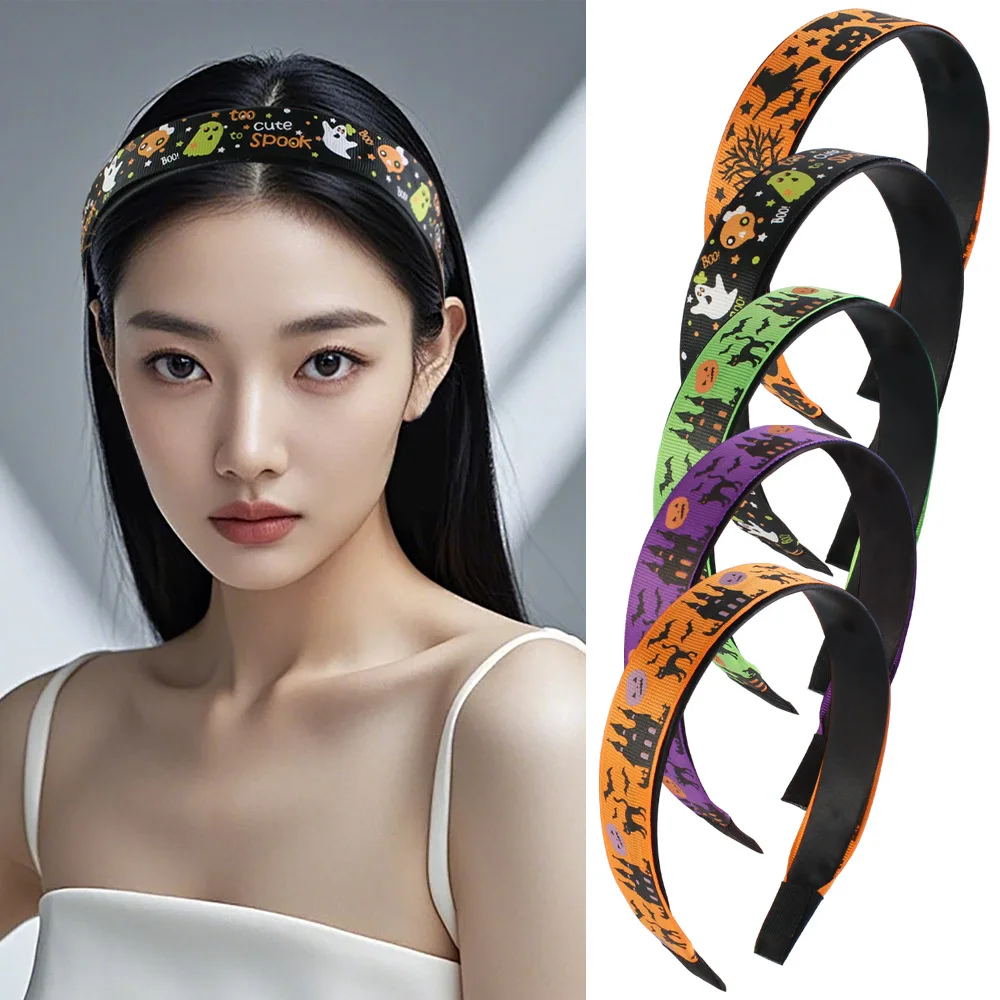 Halloween Festive Atmosphere Headband, Versatile Printed Ghost Headband with Wide Brim for Going Out
Halloween Festive Atmosphere Headband, Versatile Printed Ghost Headband with Wide Brim for Going Out