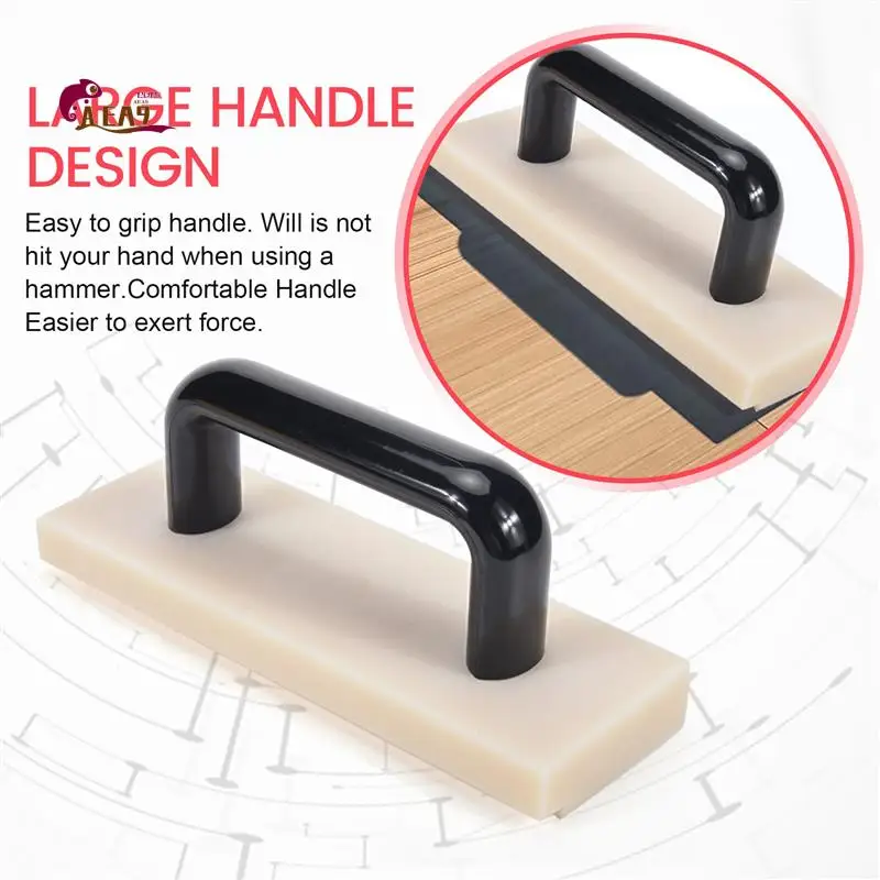 AEA9-Tapping Block For Vinyl Plank Flooring Install Flooring Tapping Block With Big Handle Lengthen Floor Tools
AEA9-Tapping Block For Vinyl Plank Flooring Install Flooring Tapping Block With Big Handle Lengthen Floor Tools