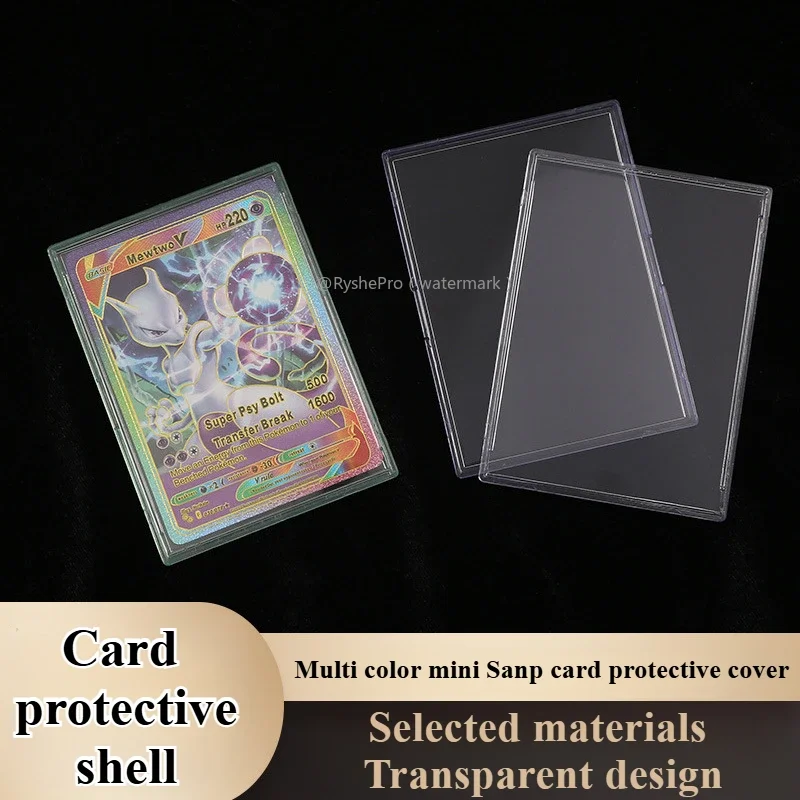 10pcs 69*95mm Card Sleeves Protector Hard Plastic Baseball Rigid Toploading Card Case for Collectible Trading Sports Cards
10pcs 69*95mm Card Sleeves Protector Hard Plastic Baseball Rigid Toploading Card Case for Collectible Trading Sports Cards
