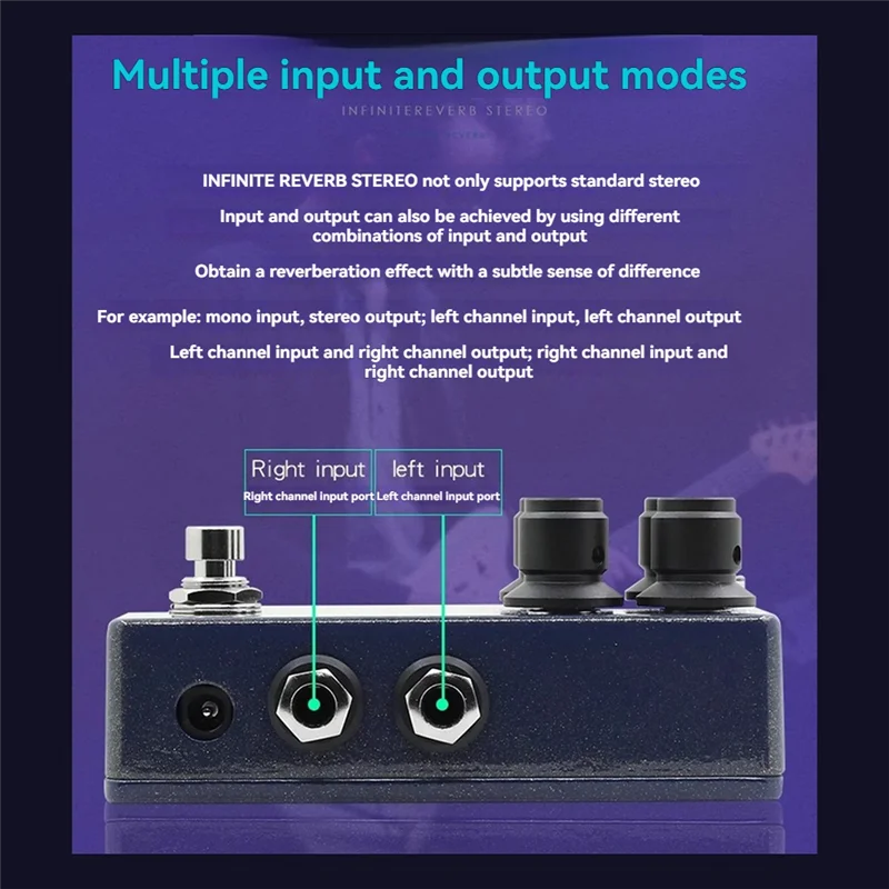 Durable-STEREO Preamp/Overdrive/Distortion Guitar Bass Effect Pedal With Noise Gate Channel
Durable-STEREO Preamp/Overdrive/Distortion Guitar Bass Effect Pedal With Noise Gate Channel