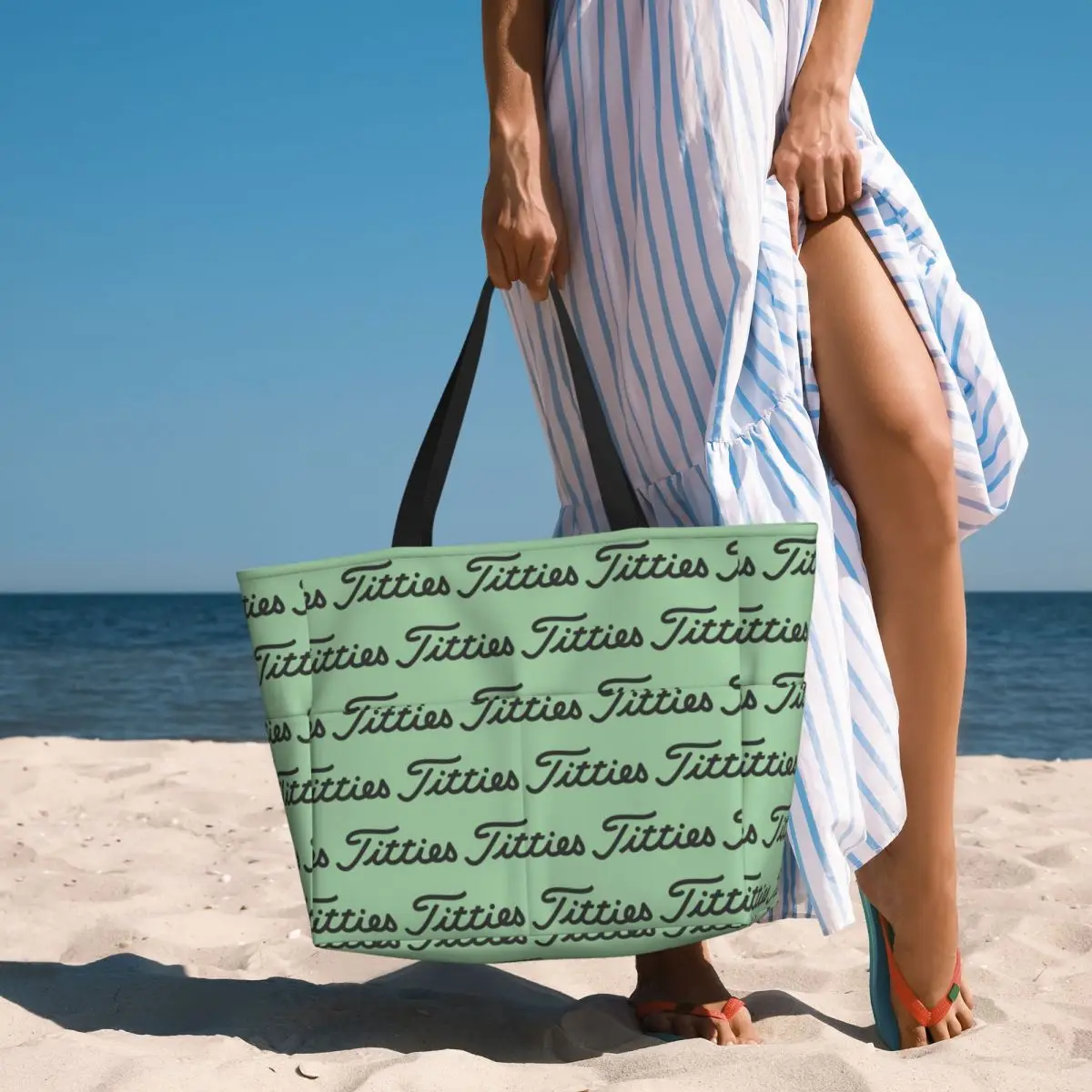Titties Golf Ball Beach Tote Bag Sport Gym Yoga Duffle Large Tote Bag Women Travel Bag Fitness bag
Titties Golf Ball Beach Tote Bag Sport Gym Yoga Duffle Large Tote Bag Women Travel Bag Fitness bag