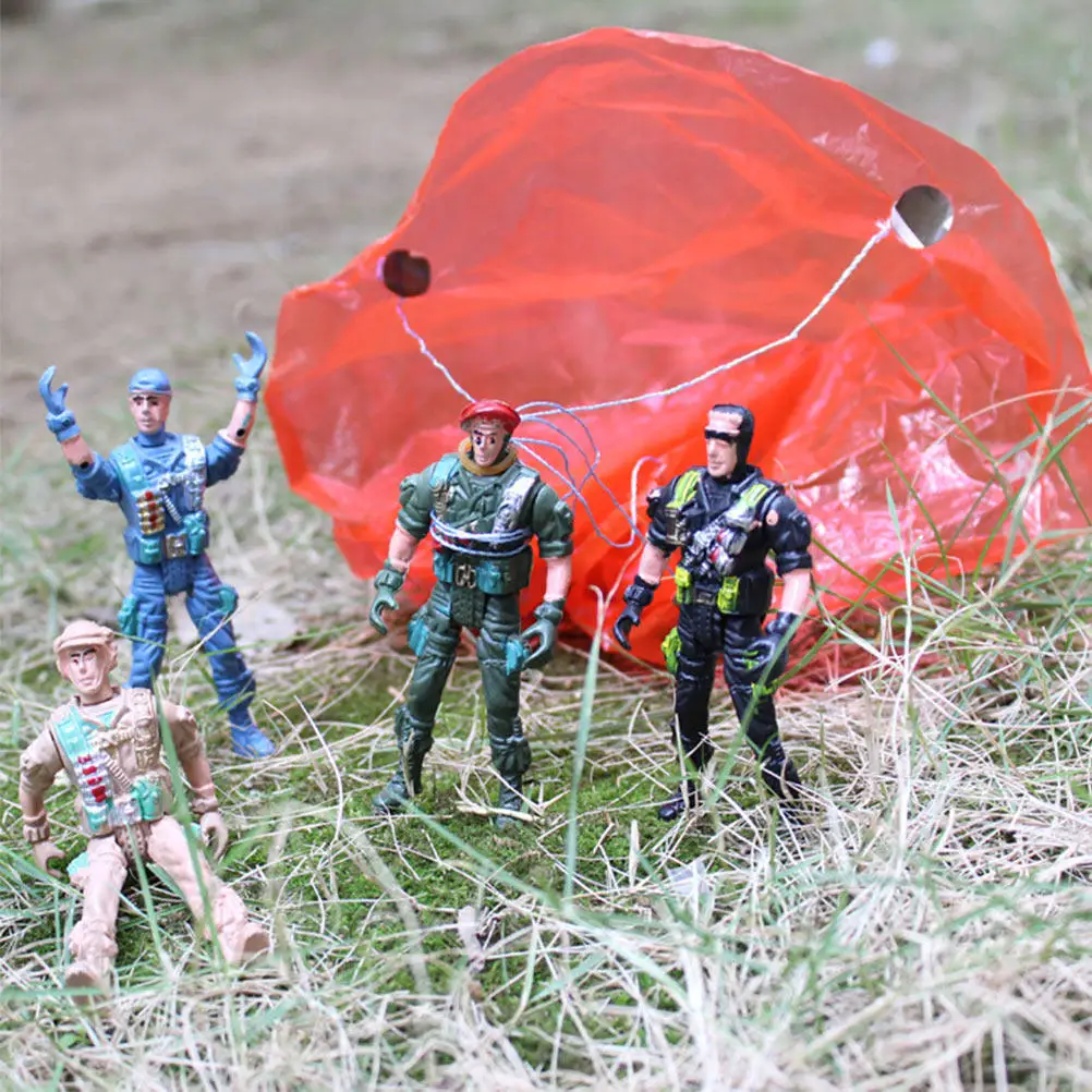 10Pcs Parachute Soldiers High Quality Mini Parachute Flying Playthings Outdoor Kids Gift Boys Girls Fun Entertainment
10Pcs Parachute Soldiers High Quality Mini Parachute Flying Playthings Outdoor Kids Gift Boys Girls Fun Entertainment