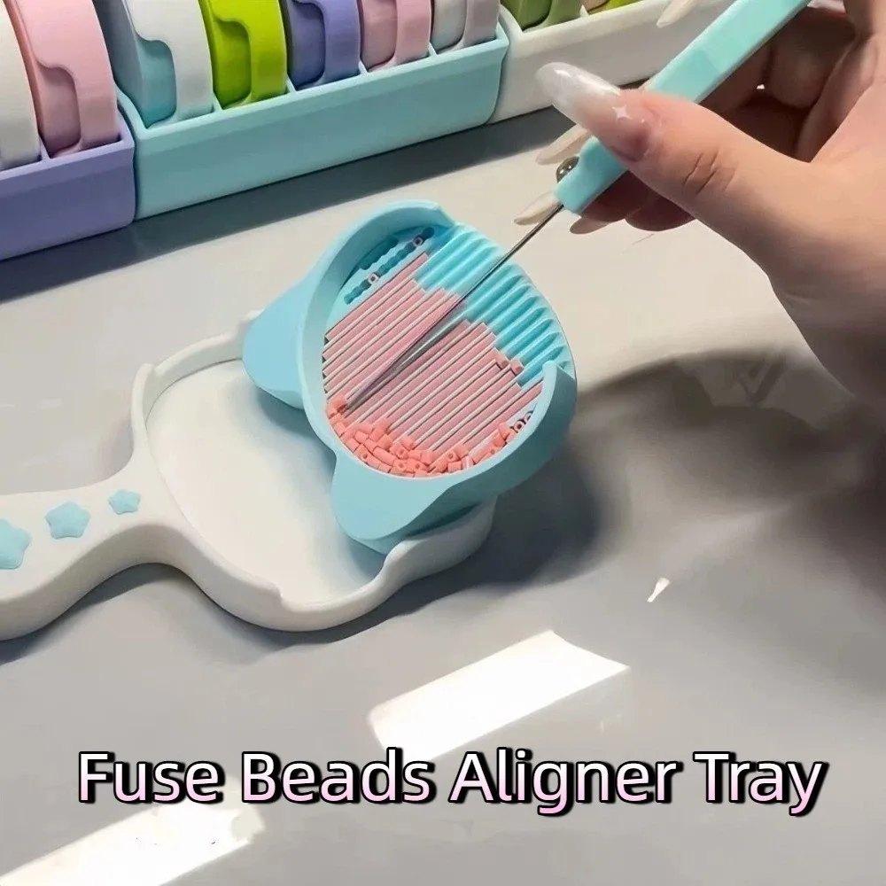 2.6MM Fuse Beads Aligner Tray Plastic Cat Shape Beads Picking Tray Handheld Efficient Bead Sorting Tray
2.6MM Fuse Beads Aligner Tray Plastic Cat Shape Beads Picking Tray Handheld Efficient Bead Sorting Tray