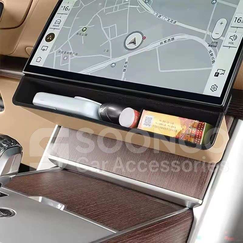 For Range Rover Autobiography Vogue 2024-2026 Central Screen Lower Storage Box Car Console Organizer Tray Interior Accessories
For Range Rover Autobiography Vogue 2024-2026 Central Screen Lower Storage Box Car Console Organizer Tray Interior Accessories