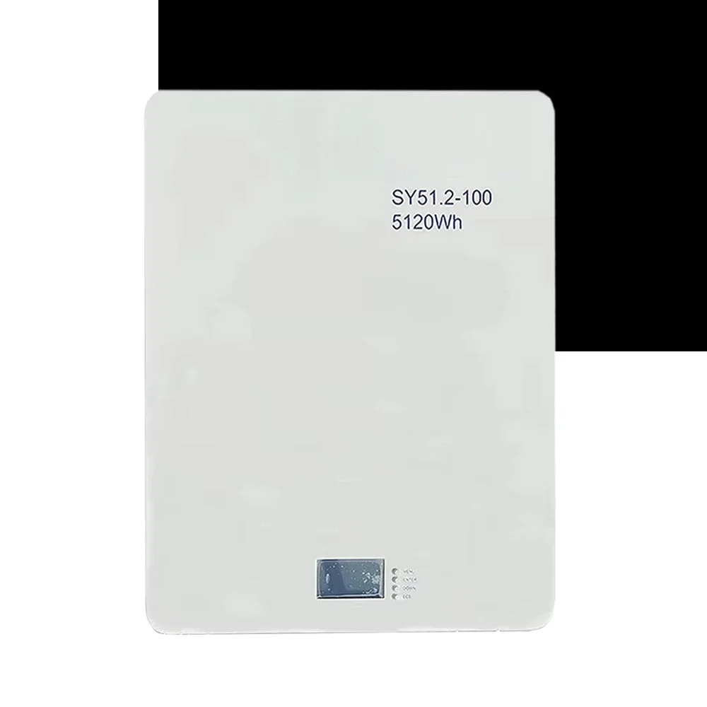 SY51.2--100 Energy Power Storage Wall 48 Volt Lithium Ion Bank 100ah 5kwh 10kwh Power Wall Lifepo4 Lithium Battery Pack
SY51.2--100 Energy Power Storage Wall 48 Volt Lithium Ion Bank 100ah 5kwh 10kwh Power Wall Lifepo4 Lithium Battery Pack