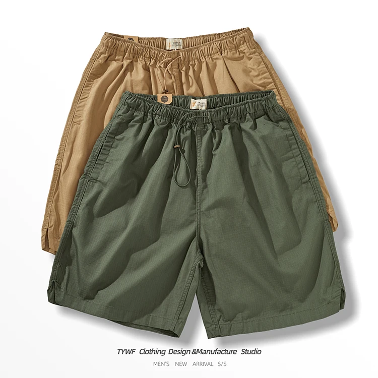 Summer American Retro Lightweight Quick Drying Outdoor Shorts Men's Fashion Washed Casual Elastic Waist Loose Five-point Pants
Summer American Retro Lightweight Quick Drying Outdoor Shorts Men's Fashion Washed Casual Elastic Waist Loose Five-point Pants