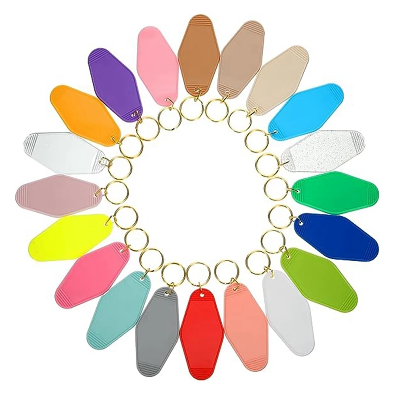 60 Pcs Motel Keychain Blank Bulk Retro Hotel Keychains 20 Colors Rhombus Vintage Keychain Hotel Key Tags Multicolor
60 Pcs Motel Keychain Blank Bulk Retro Hotel Keychains 20 Colors Rhombus Vintage Keychain Hotel Key Tags Multicolor