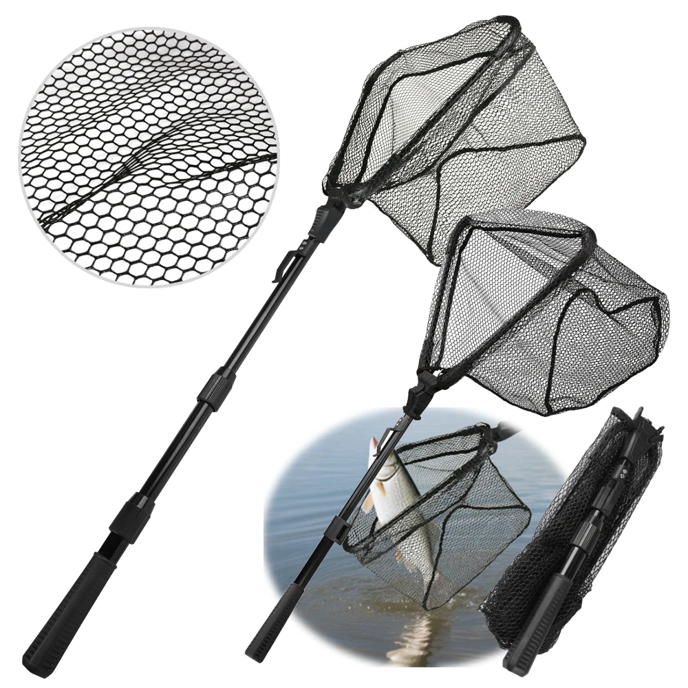 Рыболовная сеть 43-92 см с телескопической ручкой для удочки, рыболовная сачка для каяка, лосося, сома, форели, легко ловить и снимать
Рыболовная сеть 43-92 см с телескопической ручкой для удочки, рыболовная сачка для каяка, лосося, сома, форели, легко ловить и снимать